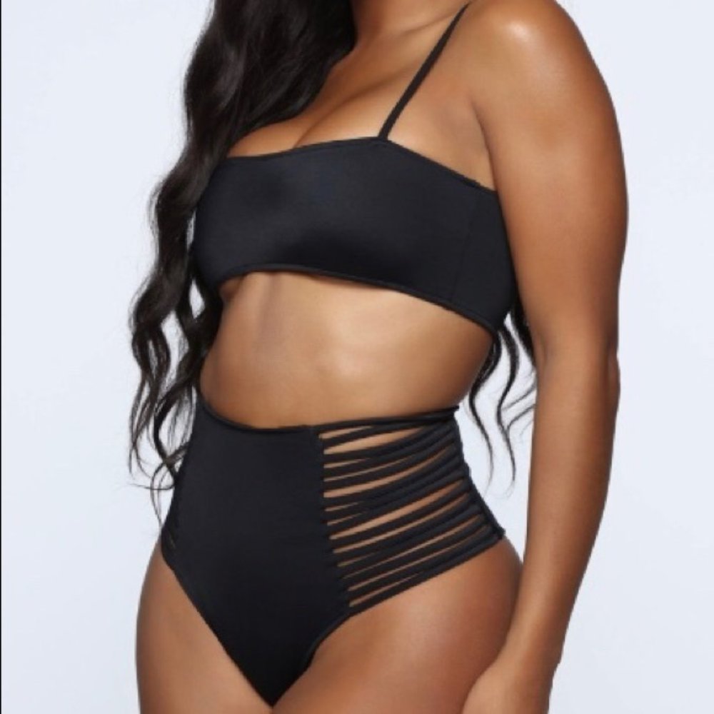 Fashion Nova All Side Piece Bikini New